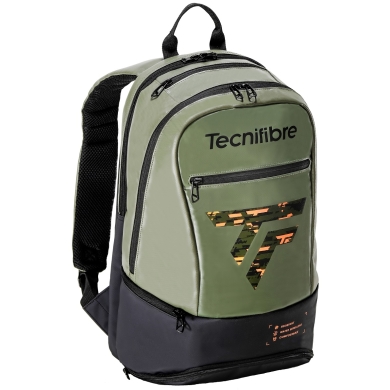 Tecnifibre Rucksack Tour Endurance (Schuhfach, Schlägerfach) 2024 khakigrün 48x34x22cm